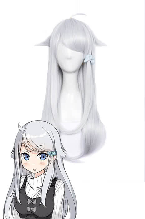 A Sister's All You Need Nayuta Kani Silver Straight Cosplay Wig - 60cm