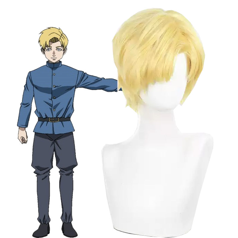 About the Movement of the Earth Rafał Blonde Straight Cosplay Wig - 32cm