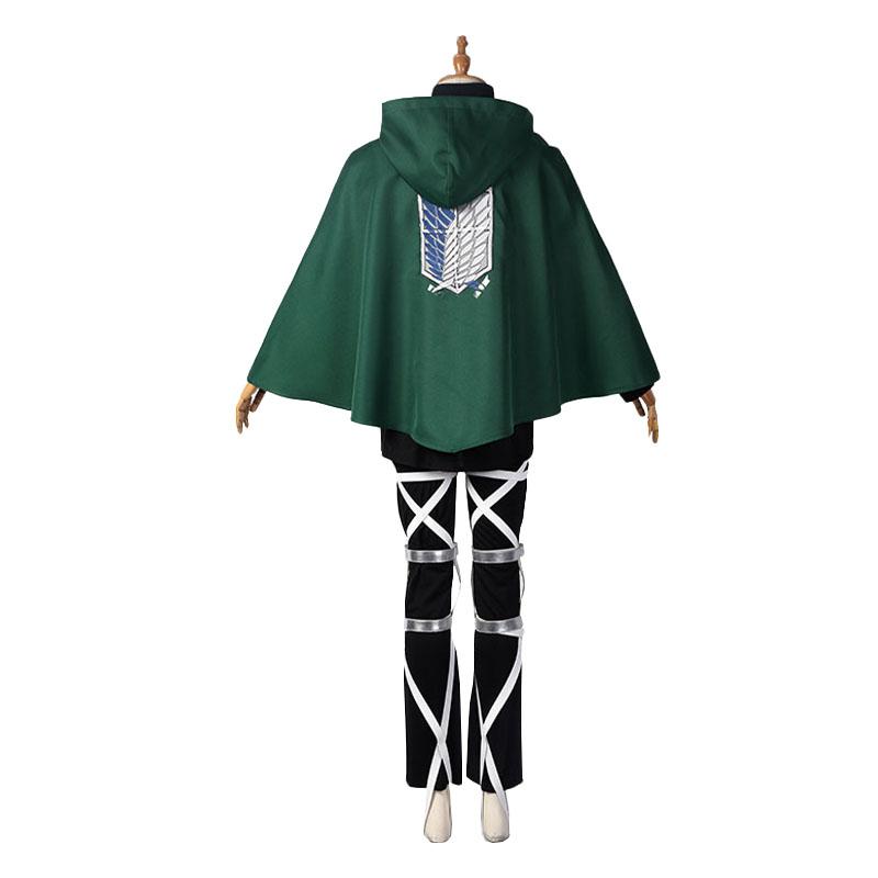Attack on Titan Eren Scout Regiment Uniform Cosplay Costume - Season 4 Full Set