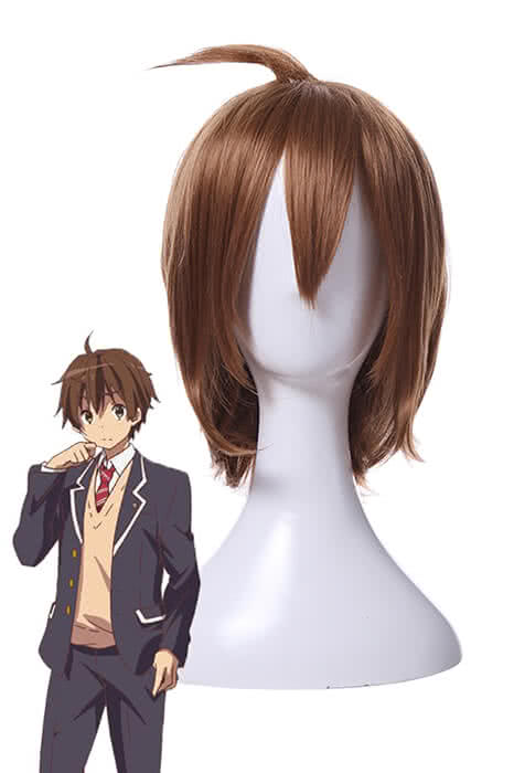 Cyuunibyou Demo Koigashitai Togashi Yuta Short Brown Cosplay Wig - 30cm