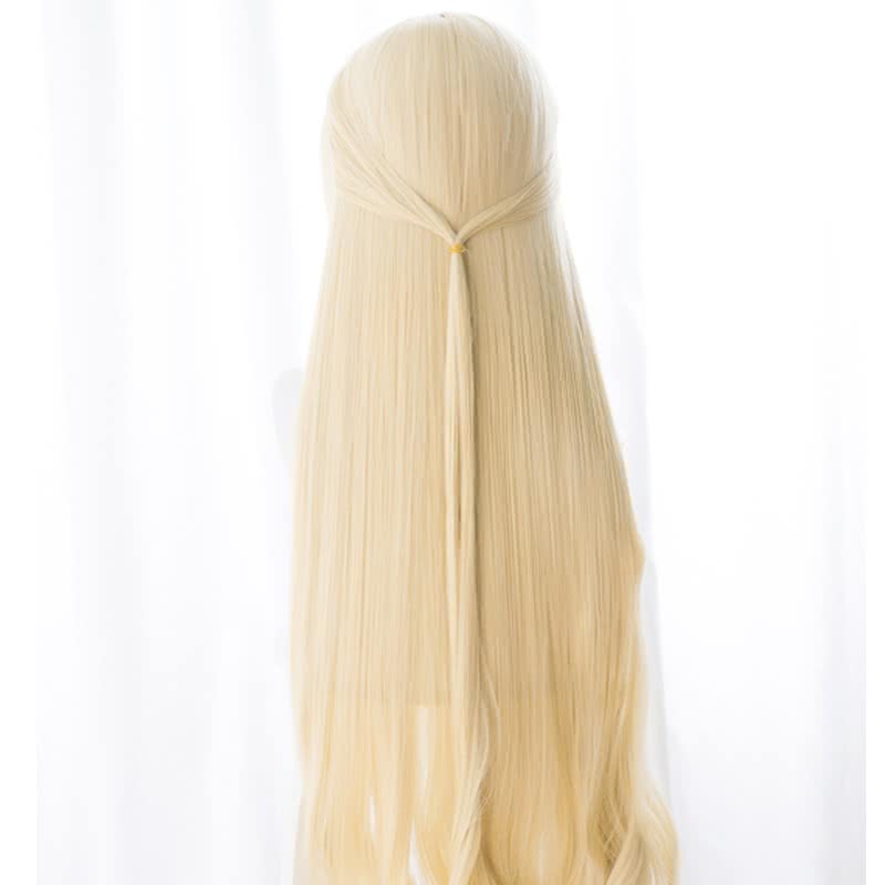 Goblin Slayer Onna Shinkan Blonde Long Cosplay Wig - 100cm