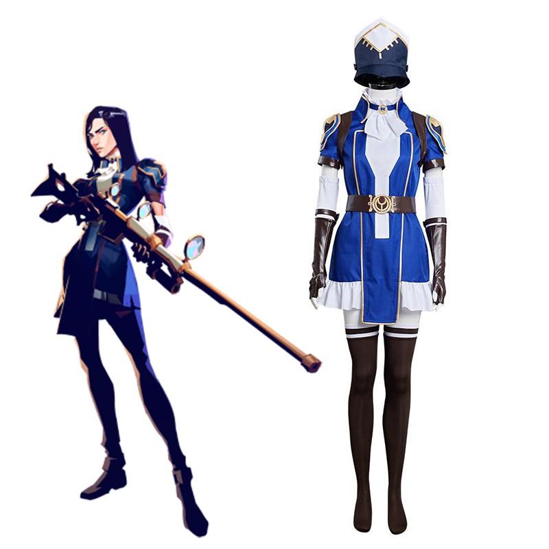 OROCOSPLAY Caitlyn Policewoman Uniform - LOL Arcane Cosplay Costume