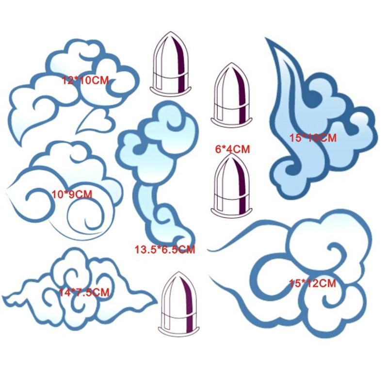 OROCOSPLAY Jinx Tattoo Sticker & Headwear Set - LOL Arcane Cosplay Prop