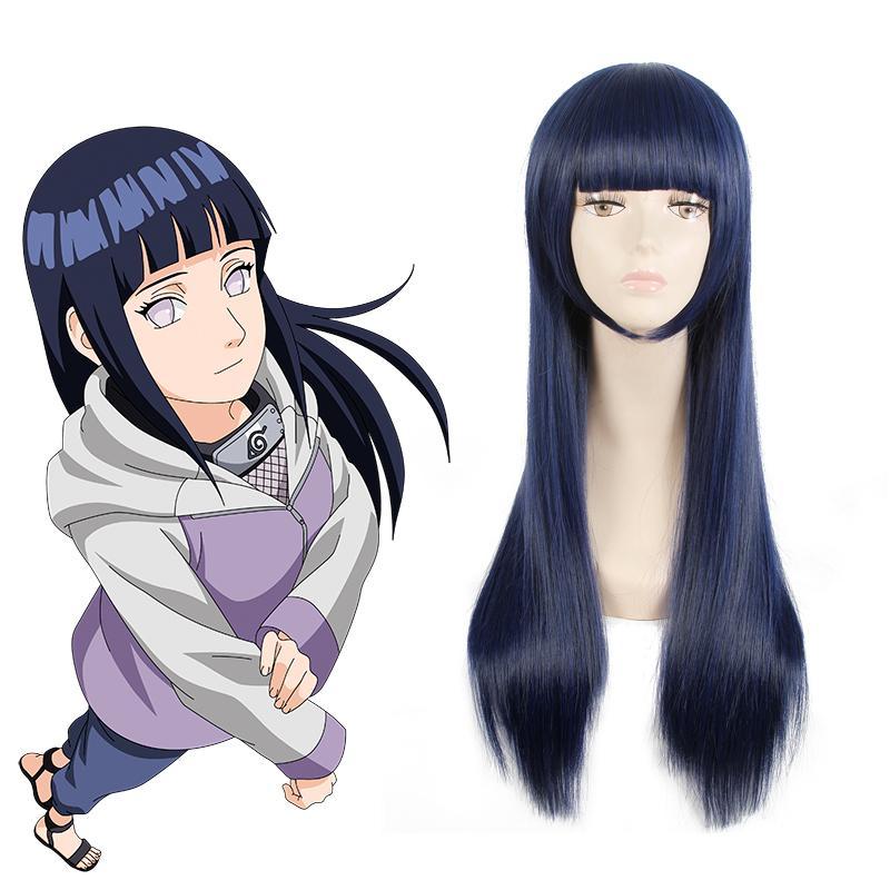OROCOSPLAY Hinata Hyuga Blue Black Wig - Naruto Cosplay Wig
