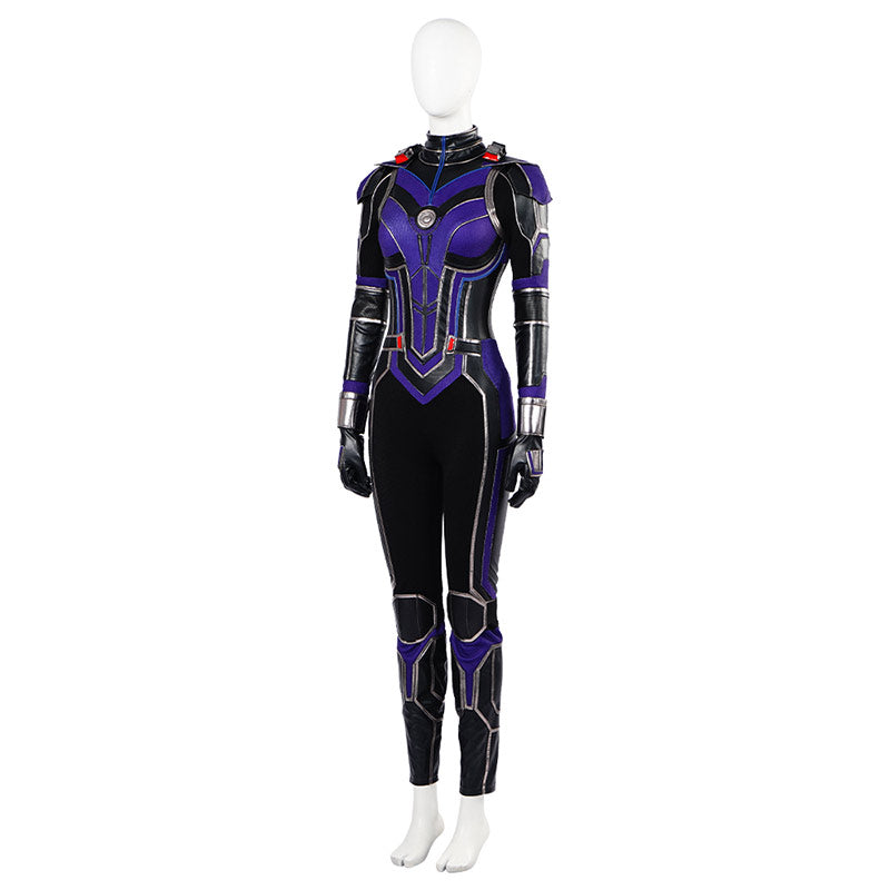 OROCOSPLAY Kang Cosplay Costume - Ant-Man and the Wasp Quantumania PU Leather Jumpsuit