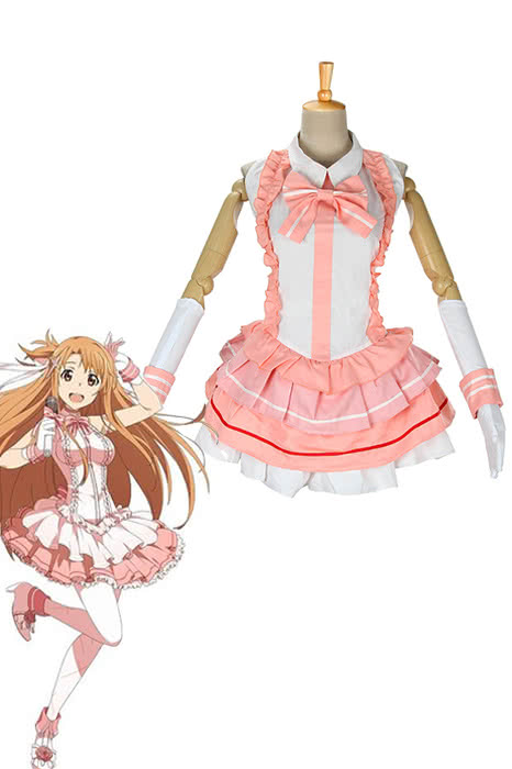 Rolecos Asuna Yuuki Cosplay Dress - Sword Art Online
