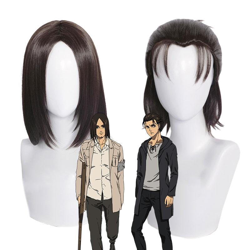 OROCOSPLAY Eren Jaeger Brown Wig - Attack on Titan Cosplay Wig (2 Styles)