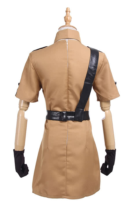 OROCOSPLAY Female Italy Brown Uniform - Axis Powers Hetalia Cosplay Costume