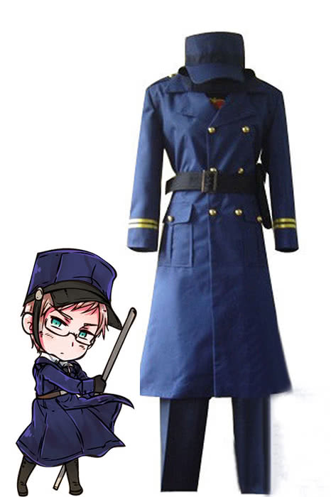 OROCOSPLAY Hetalia Sweden Military Uniform - Axis Powers Cosplay Costume