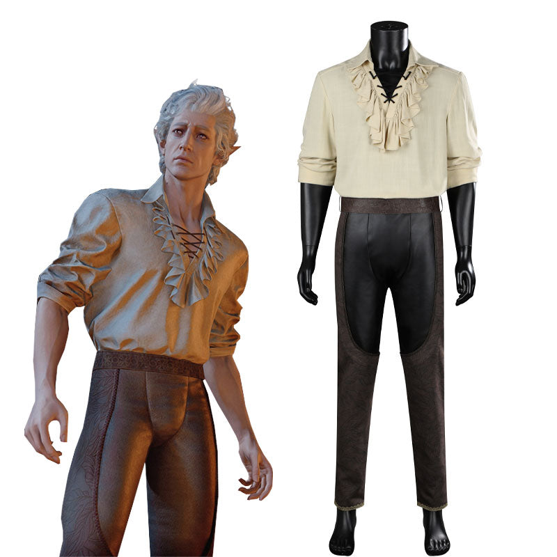 OROCOSPLAY Astarion Medieval Costume - Baldur's Gate 3 Halloween