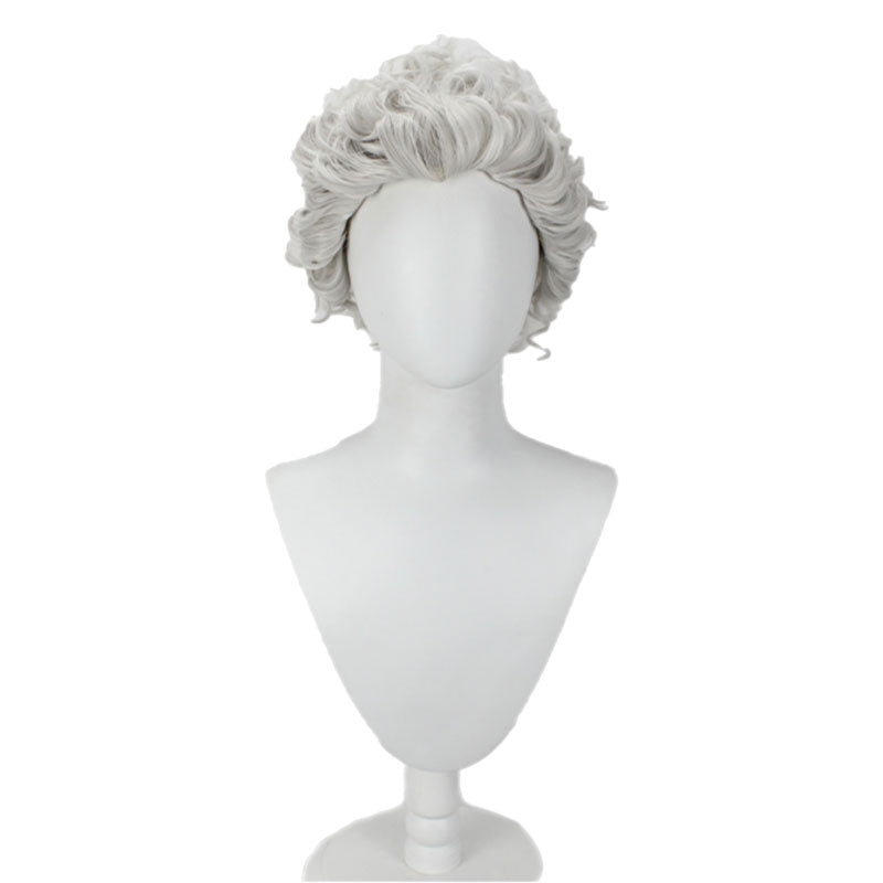 OROCOSPLAY Astarion Grey Curly Wig - Baldur's Gate 3