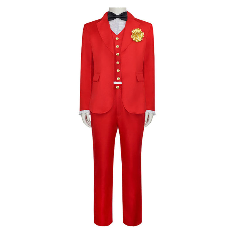 OROCOSPLAY Beetlejuice Red Suit Costume - Beetlejuice 2 Halloween
