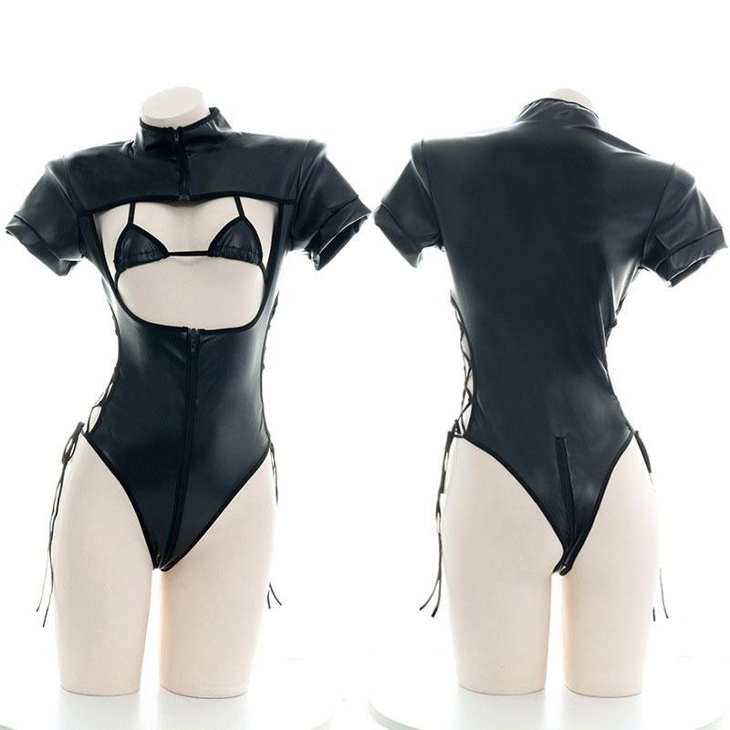 OROCOSPLAY Black Bodysuit Tights Lingerie - Sexy Cosplay