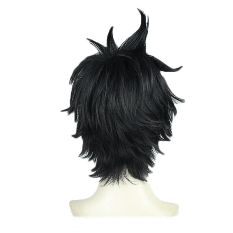 Yuno Kurosurii Black Straight Wig - Cosplay Wig