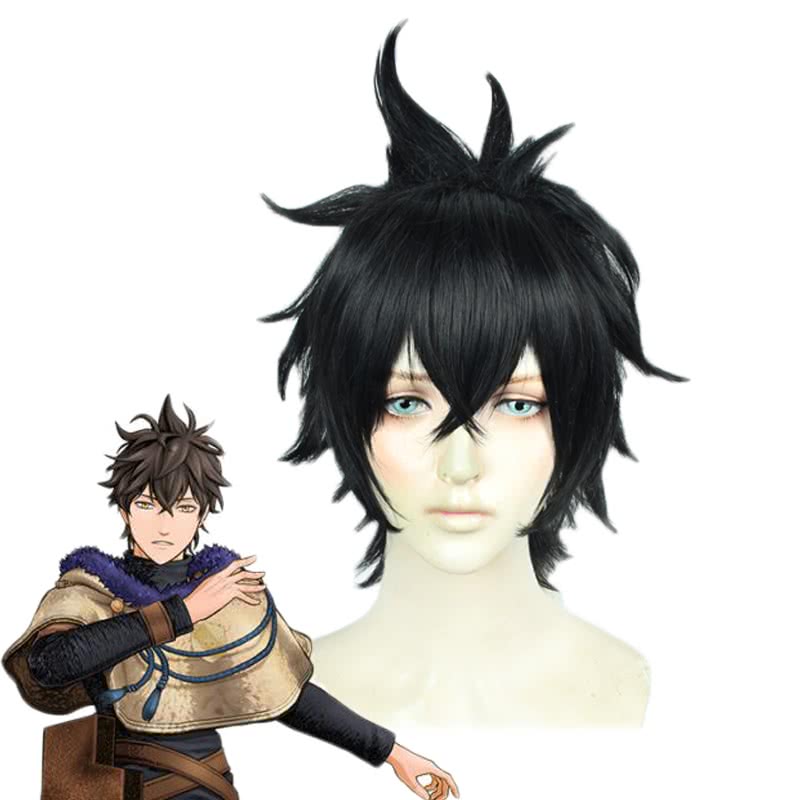 Yuno Kurosurii Black Straight Wig - Cosplay Wig