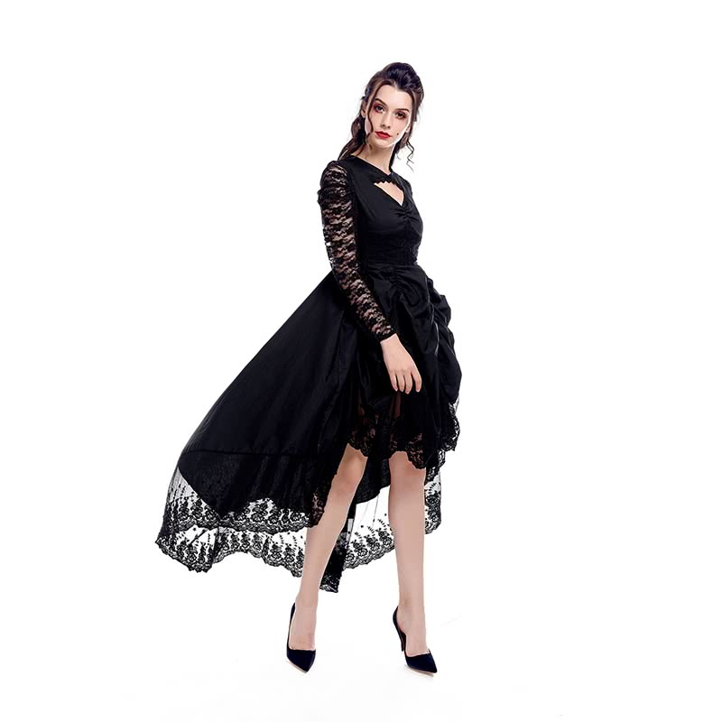 OROCOSPLAY Black Gothic Victorian Dress - Cosplay Costume