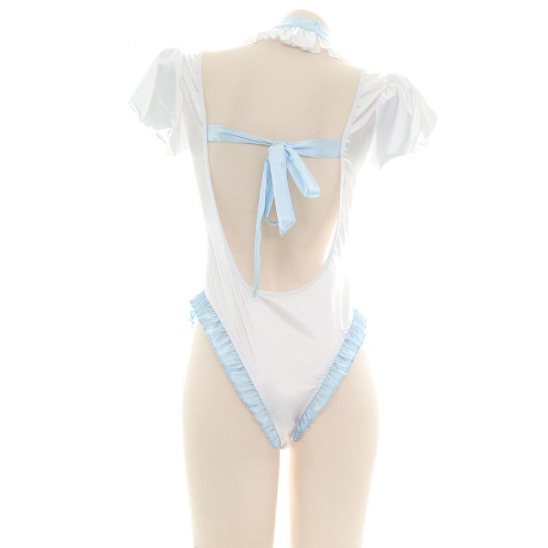 OROCOSPLAY Blue Backless Bow-Knot Lingerie - Sexy Cosplay