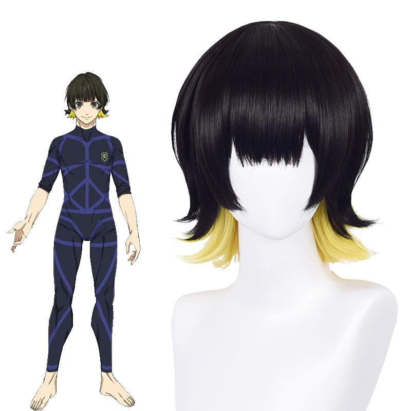 OROCOSPLAY Bachira Meguru Black Yellow Wig - Blue Lock
