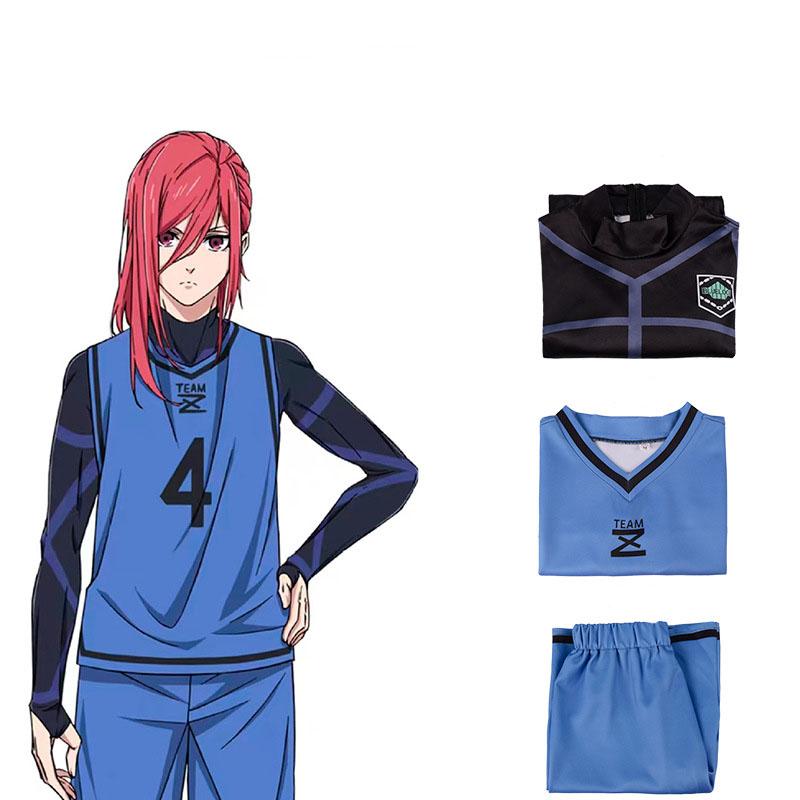 OROCOSPLAY Blue Lock T-Shirt Cosplay Costume - Yoichi Isagi / Hyoma Chigiri / Meguru Bachira / Rensuke Kunigami