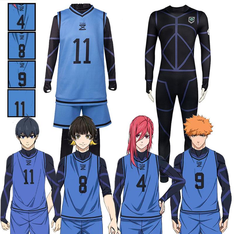 OROCOSPLAY Blue Lock T-Shirt Cosplay Costume - Yoichi Isagi / Hyoma Chigiri / Meguru Bachira / Rensuke Kunigami