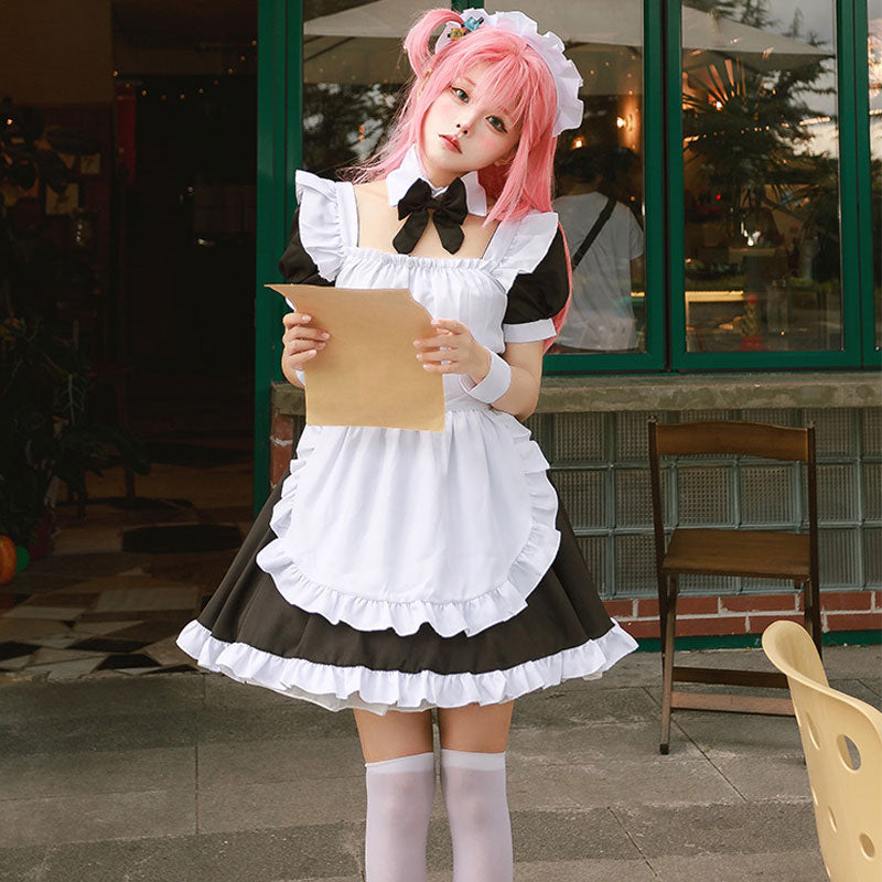 OROCOSPLAY Gotoh Hitori Maid Cosplay Costume - Bocchi the Rock