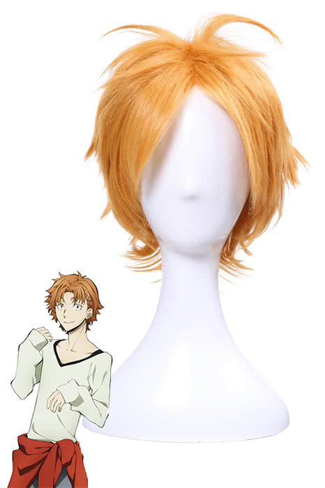 OROCOSPLAY Junichiro Tanizaki Short Brown Wig - Bungou Stray Dogs