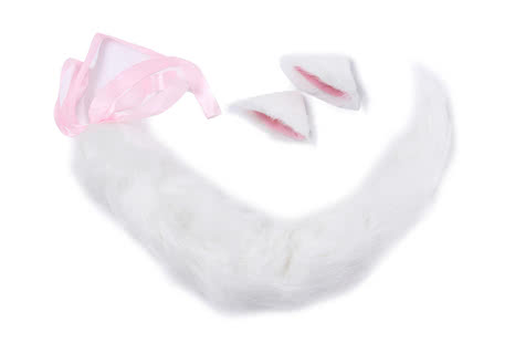 Rolecos Tomoe White Cosplay Tail - Kamisama Love
