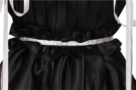 Chobits Chii Cosplay Costume - Black Dress Full Set