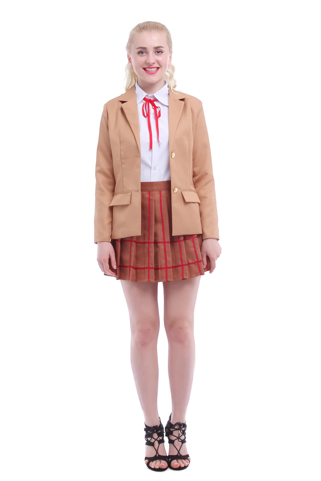 Midorikawa Hana Cosplay Costume Coat Dress Shirt - Prison School