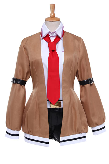 Rolecos Makise Kurisu Cosplay Costume - Steins;Gate 0