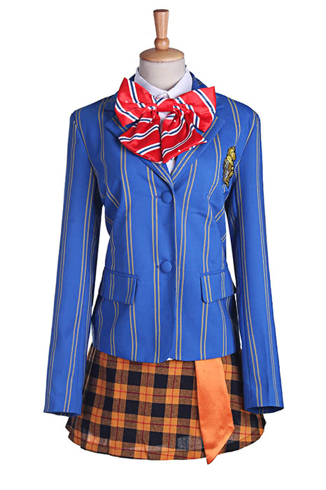 Vintage Skirt Nanami Haruka Cosplay Costume - Uta No Prince-Sama Blue Uniform