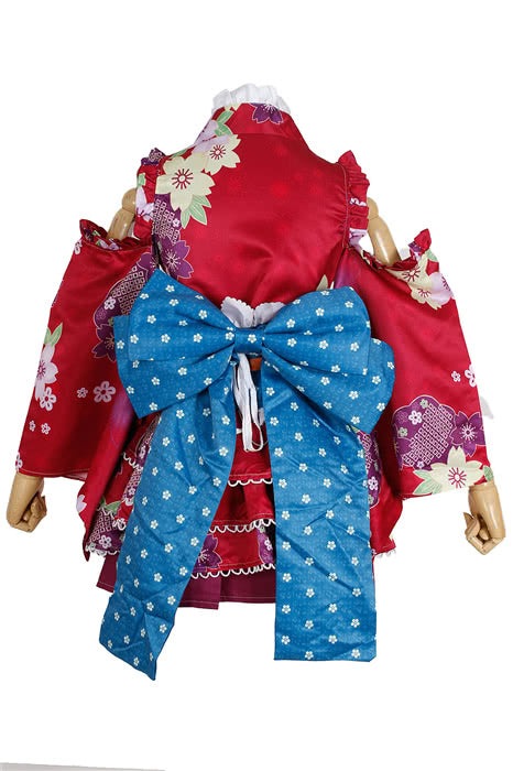 High Quality Anime Costumes Nozomi Tojo Red Bathrobe Awakening Costume - Love Live