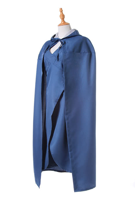 Game of Thrones Daenerys Targaryen Cosplay Costume - Blue Dress & Cloak Set