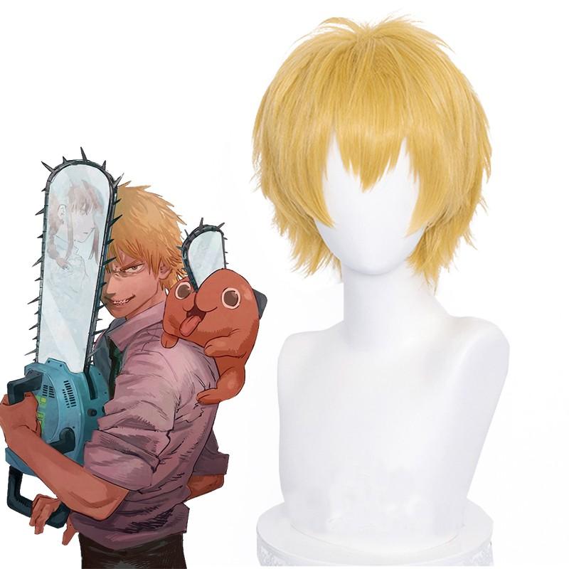 OROCOSPLAY Denji Short Blonde Wig - Chainsaw Man