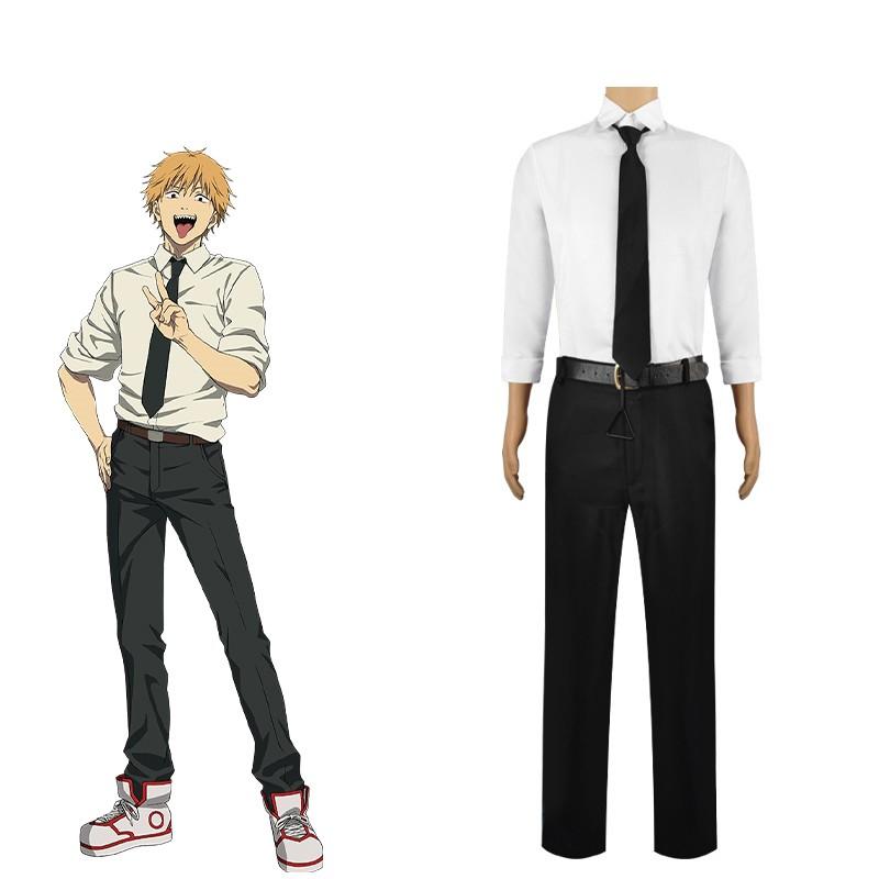 OROCOSPLAY Denji School Uniform Costume - Chainsaw Man