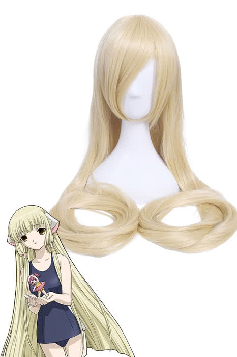 OROCOSPLAY Chii Long Straight Beige Wig - Chobits