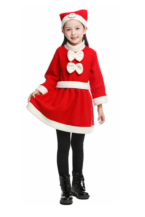 Rolecos Santa Claus Costume - Christmas Kids Cosplay