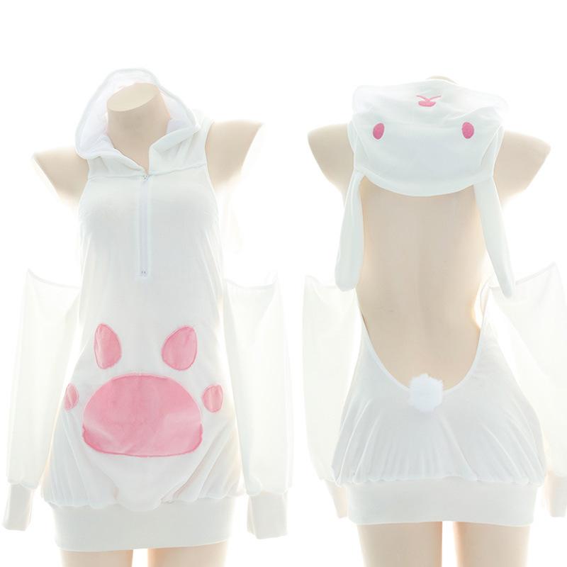 OROCOSPLAY Cat Pink Sexy Pajamas Dress - Cute Cosplay Costume