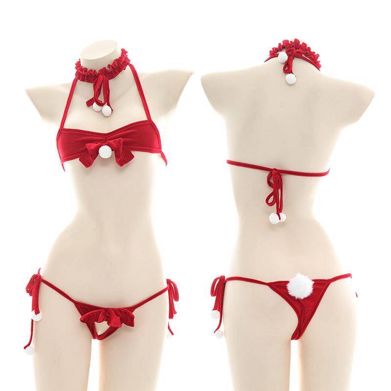 OROCOSPLAY Girly Christmas Lingerie Set - Cute Cosplay Costume
