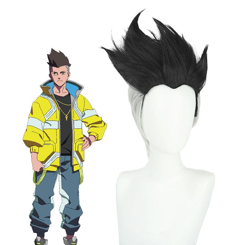 OROCOSPLAY David Light Green Short Wig - Cyberpunk Edgerunners