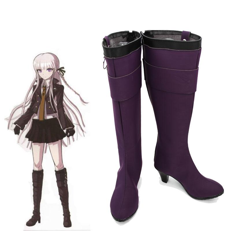 OROCOSPLAY Kyouko Kirigiri Purple Cosplay Shoes - Danganronpa