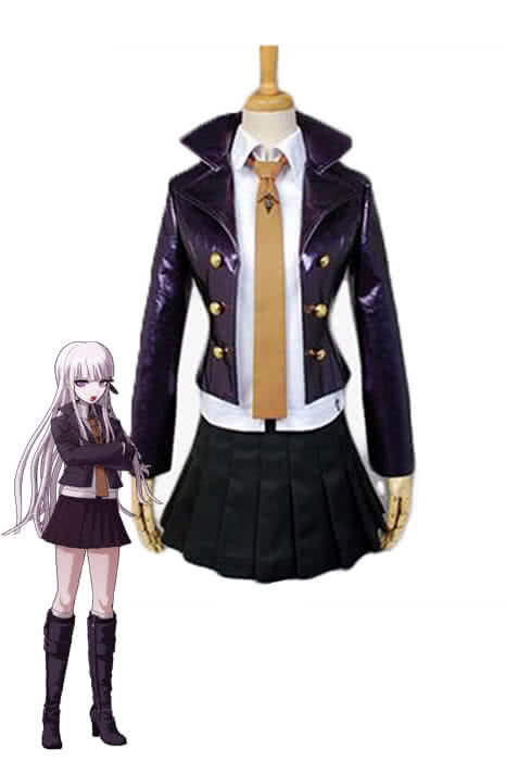 OROCOSPLAY Kyouko Kirigiri Purple Dress Cosplay - Danganronpa