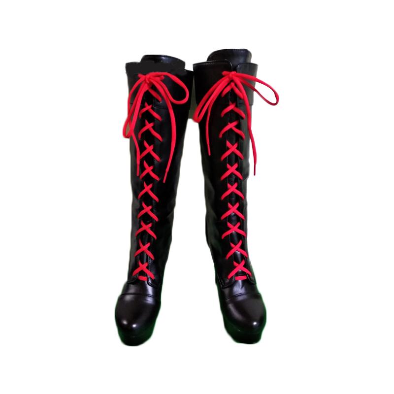 OROCOSPLAY Enoshima Junko Black Cosplay Shoes - Danganronpa