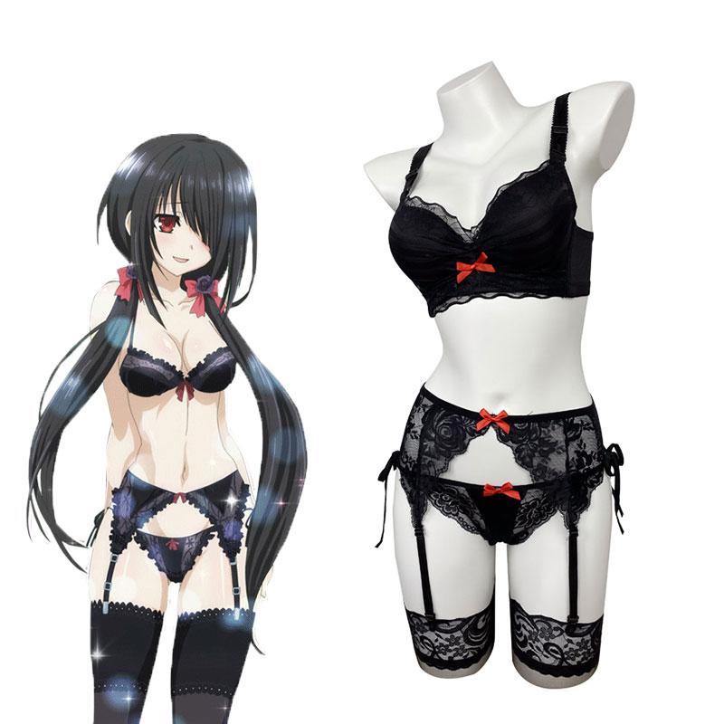 OROCOSPLAY Kurumi Tokisaki Lace Underwear Set - Date A Live