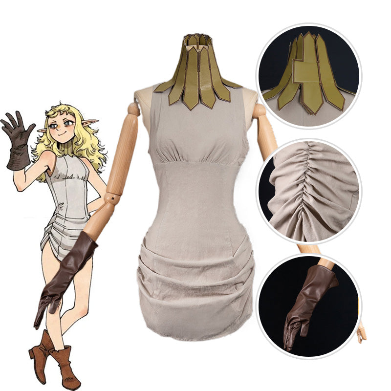 OROCOSPLAY Fleki Elf Cosplay Costume - Delicious in Dungeon