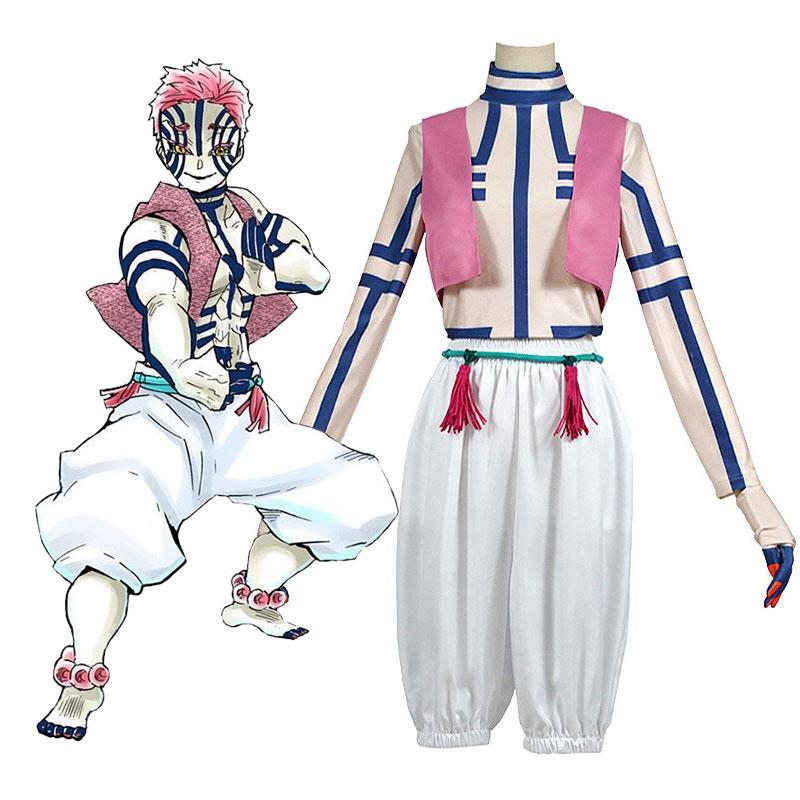 OROCOSPLAY Akaza Komaji Cosplay Costume - Demon Slayer