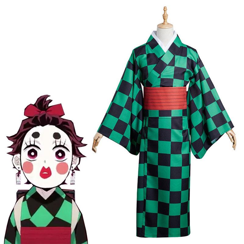 OROCOSPLAY Demon Slayer Kamado Kimono Set - Inosuke, Zenitsu, Tanjirou