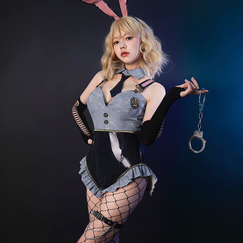 OROCOSPLAY Denim Bunny Girl Cosplay Costume - Uniform Style