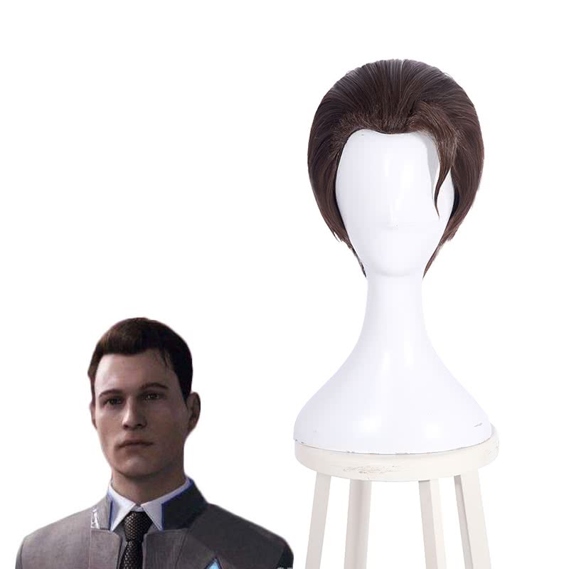 OROCOSPLAY Connor Short Brown Wig - Detroit Become Human