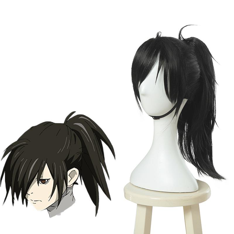OROCOSPLAY Hyakkimaru Black Long Straight Wig - Dororo